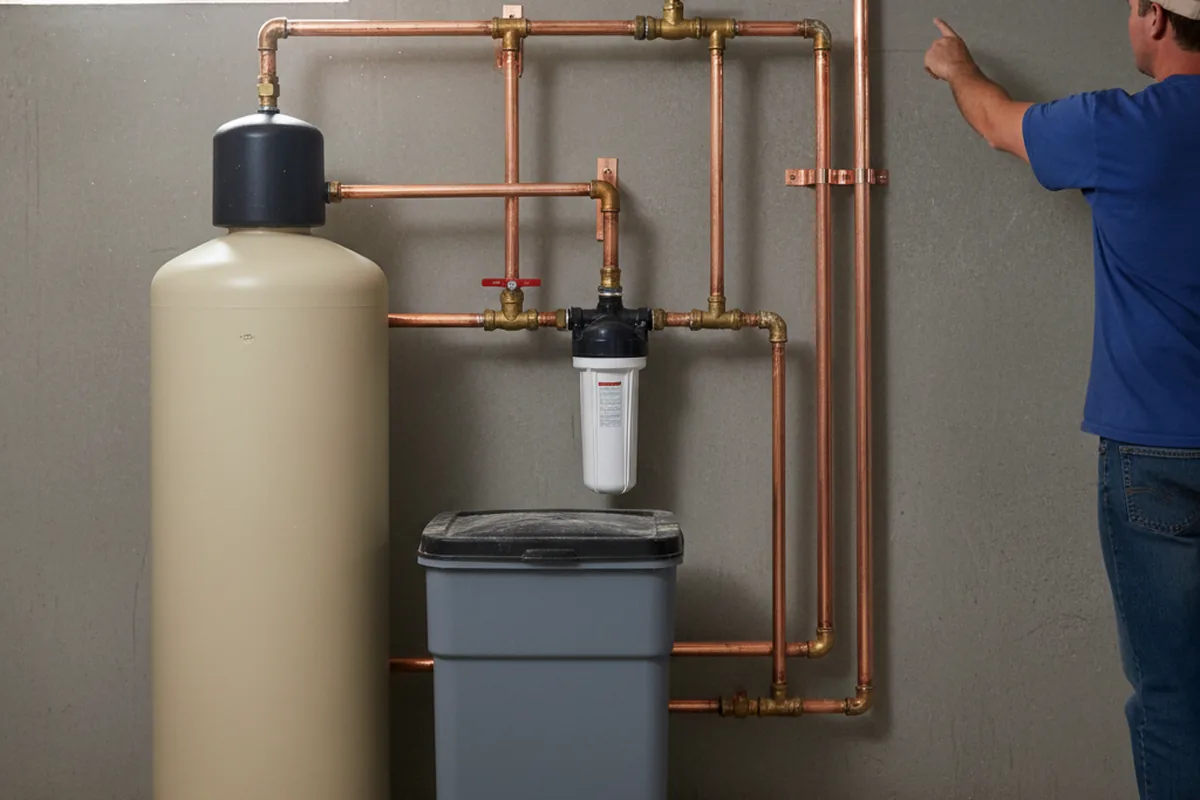 Whole-house water treatment system installed in Goshen
